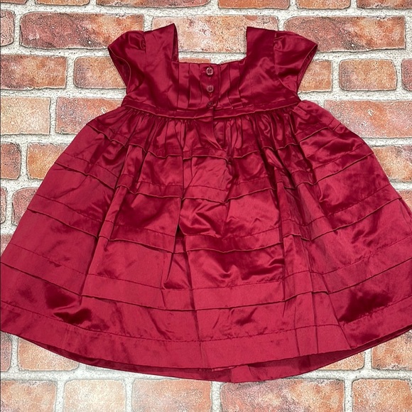Gymboree Elegant Red Baby Dress - Picture 3 of 5